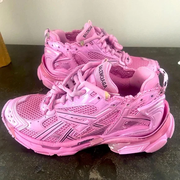 Balenciaga | Shoes | Balenciaga Runner Sneakers In Pink